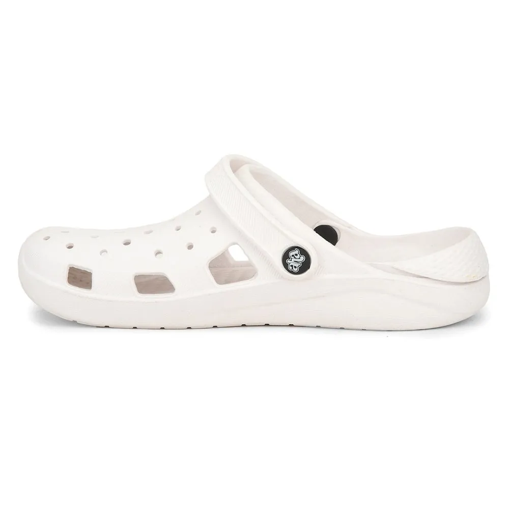 A-HA White Slingback Clogs For Women LPMXT-801 By Liberty