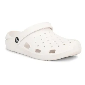 A-HA White Slingback Clogs For Women LPMXT-801 By Liberty