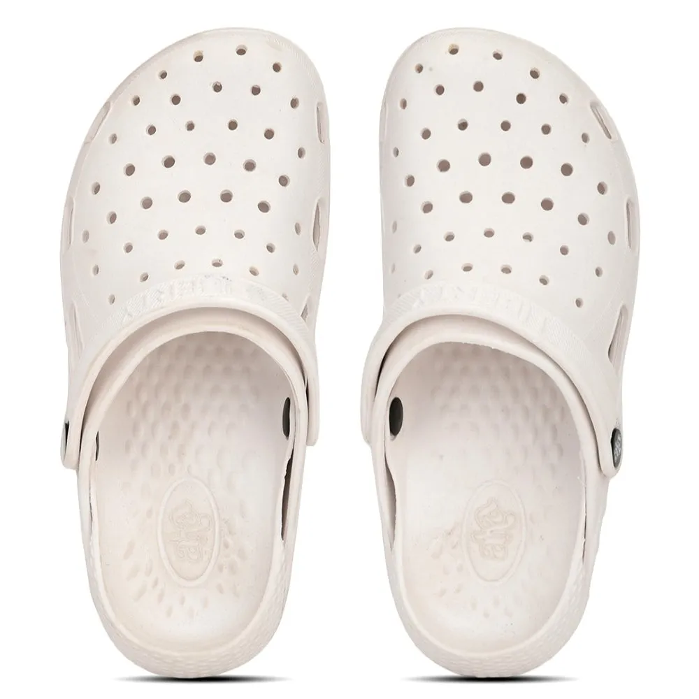 A-HA White Slingback Clogs For Women LPMXT-801 By Liberty