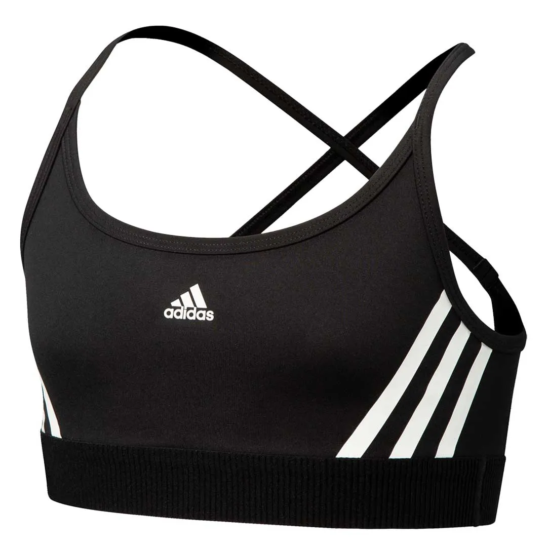 adidas - Girls' (Junior) All Me 3-Stripes Sports Bra (FZ8974)