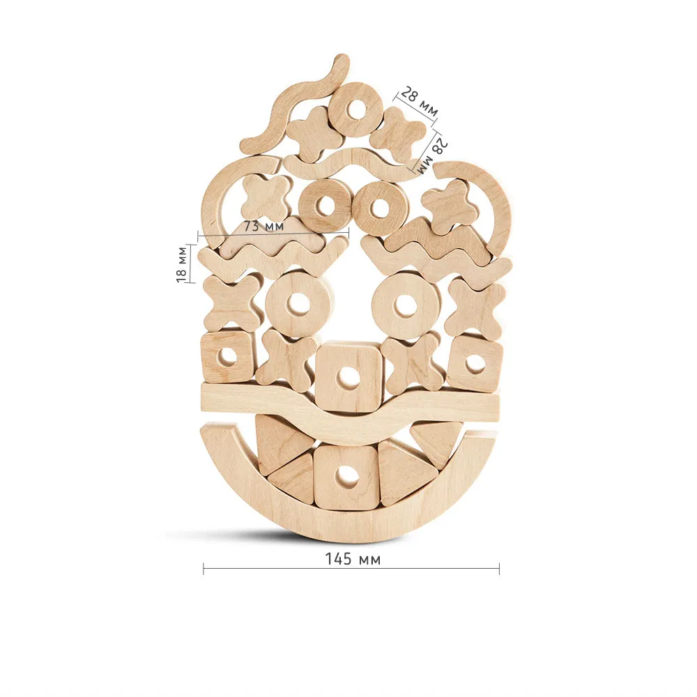 babai Wooden Board Balancing Game Creative Balancer