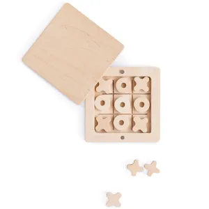 babai Wooden Classic Board Game Tic Tac Toe