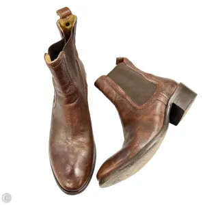 Boots Designer By Frye In Brown, Size: 8.5