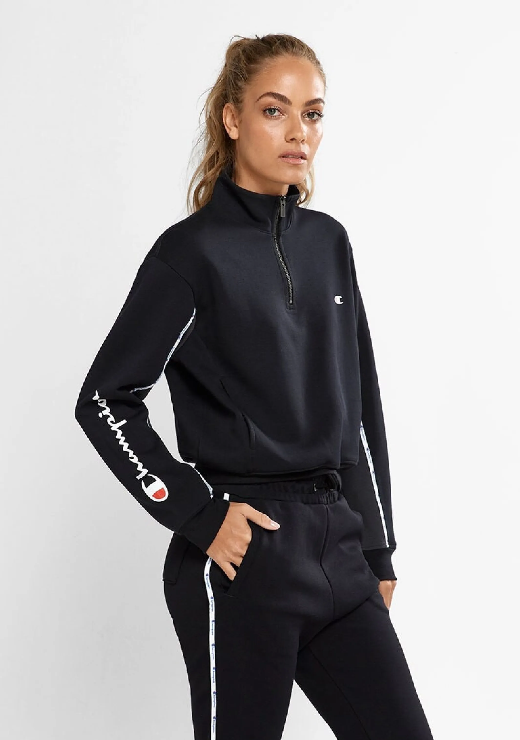 Champion Women's Rochester Quarter Zip Crew