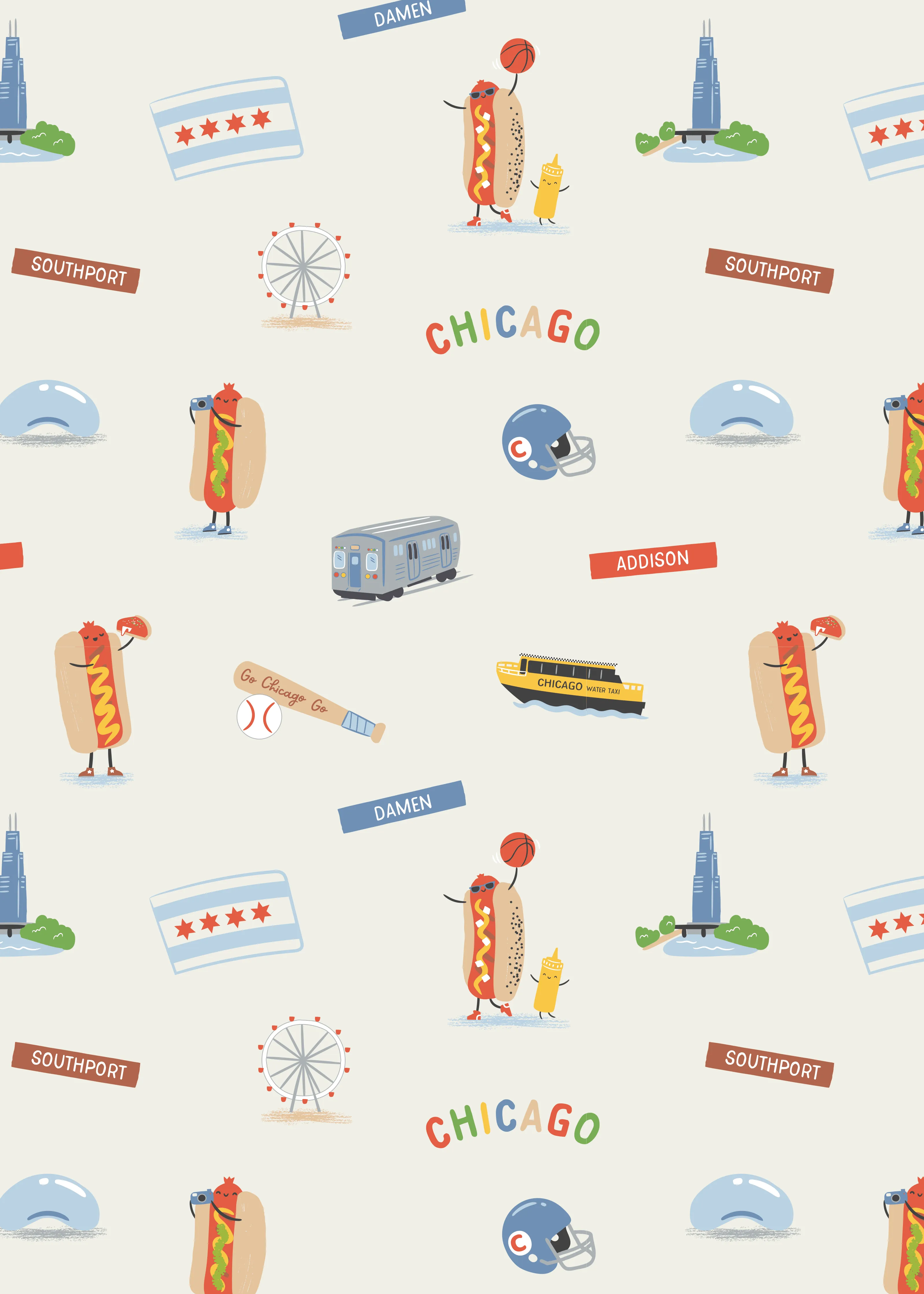 Chicago Field Trip Swaddle