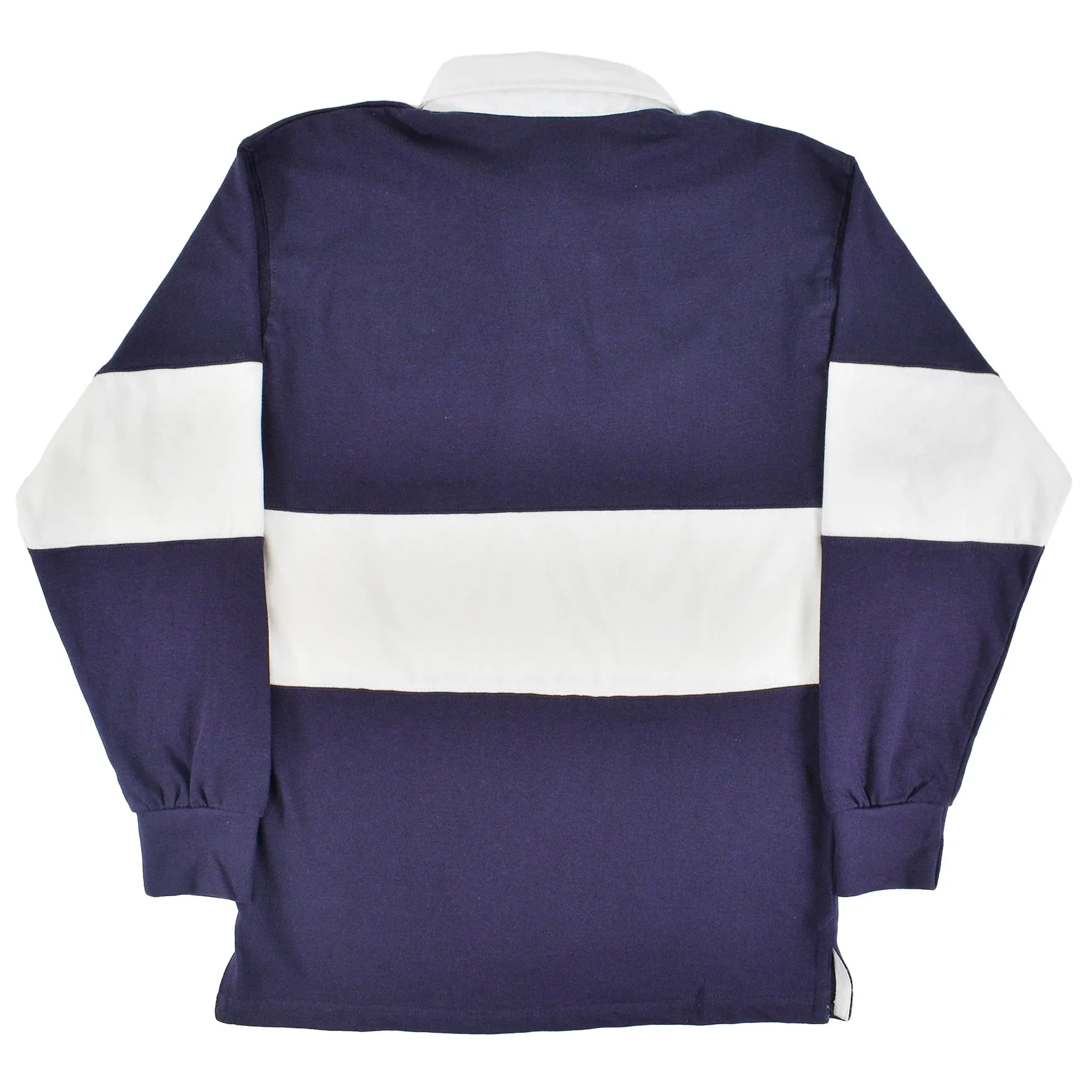 Crest Rugby Shirt Navy/White