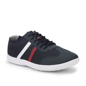 Force 10 Lacing Navy Blue Casual Shoes For Men DYLAN-1E by Liberty