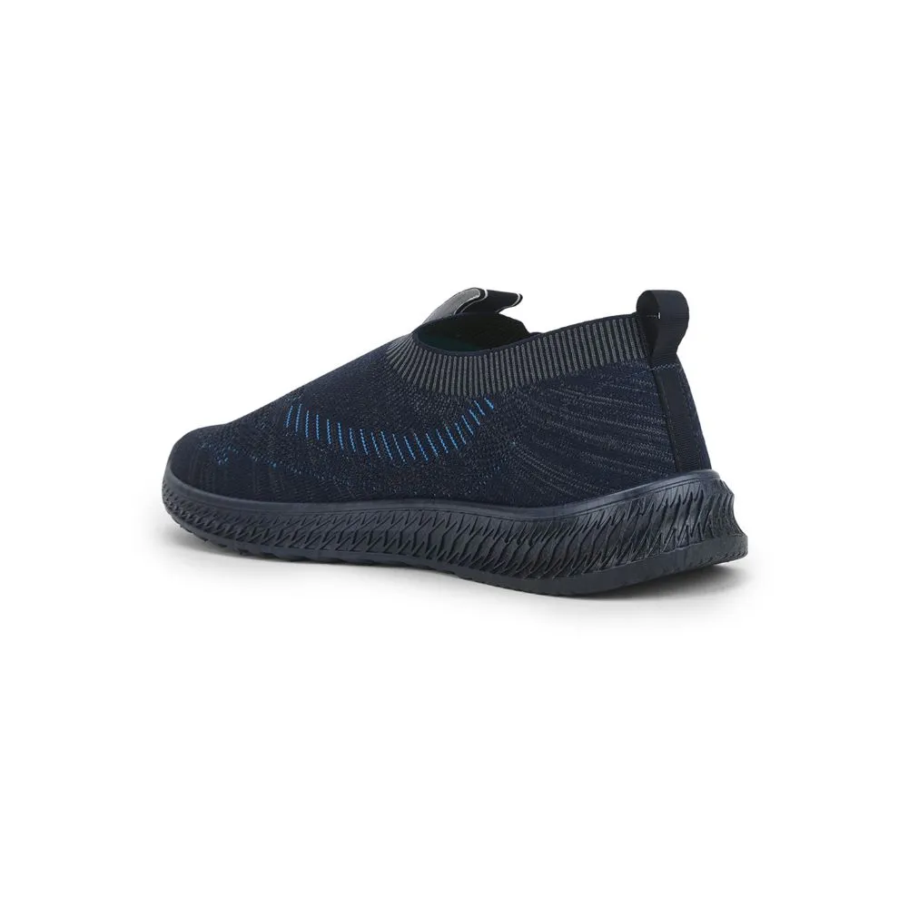 Force 10 Navy Blue Sports Non Lacing Shoe For Men ROKKY-1 By Liberty