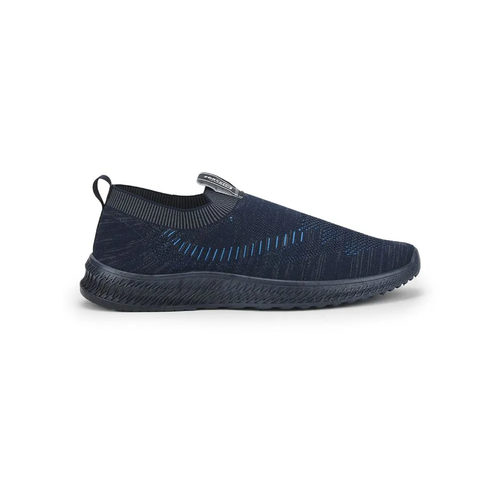 Force 10 Navy Blue Sports Non Lacing Shoe For Men ROKKY-1 By Liberty