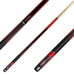 Formula 57-inch 2pce Soft Grip Hybrid Ash Cue