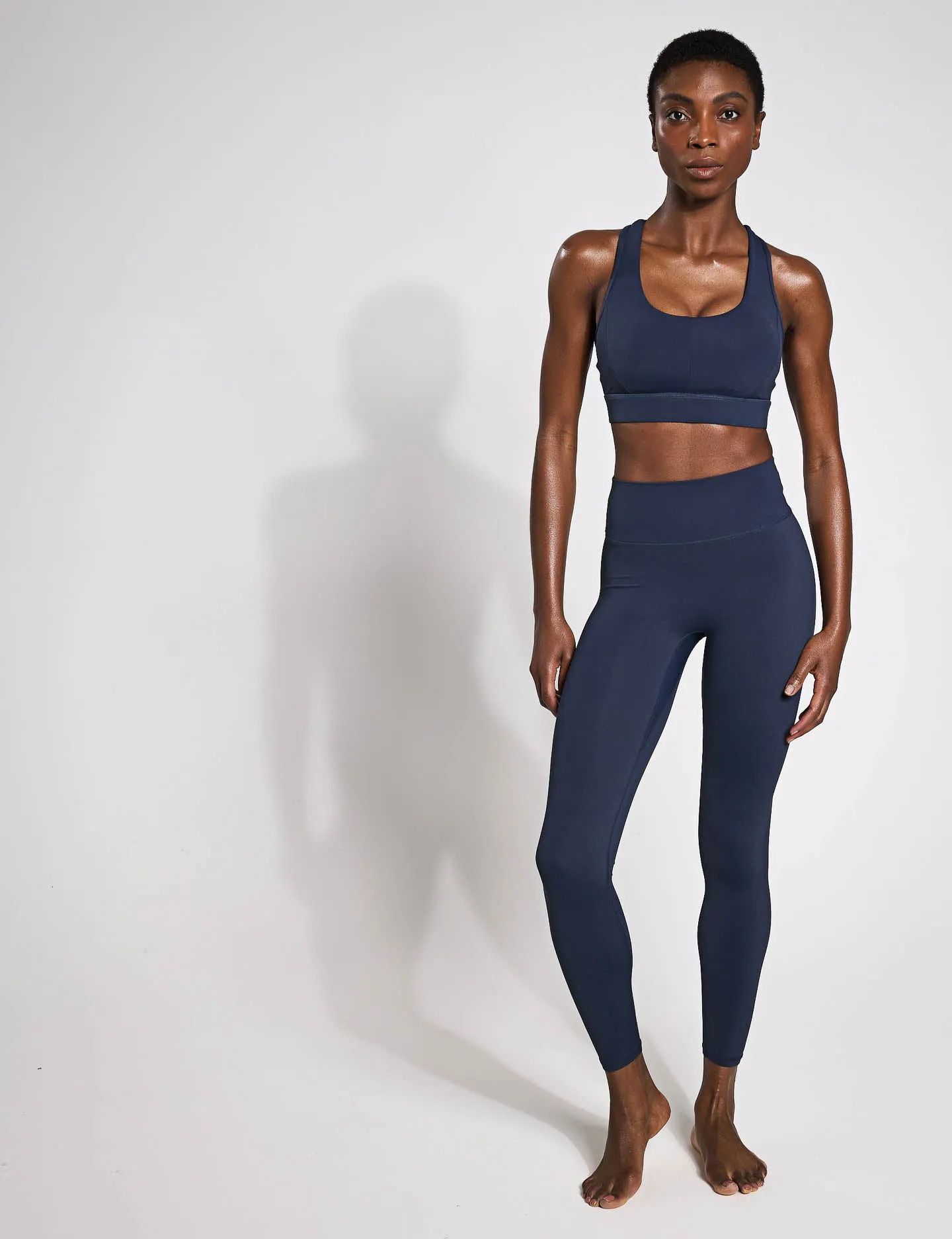 Frankie Cloud-Core Sports Bra - Navy Blue