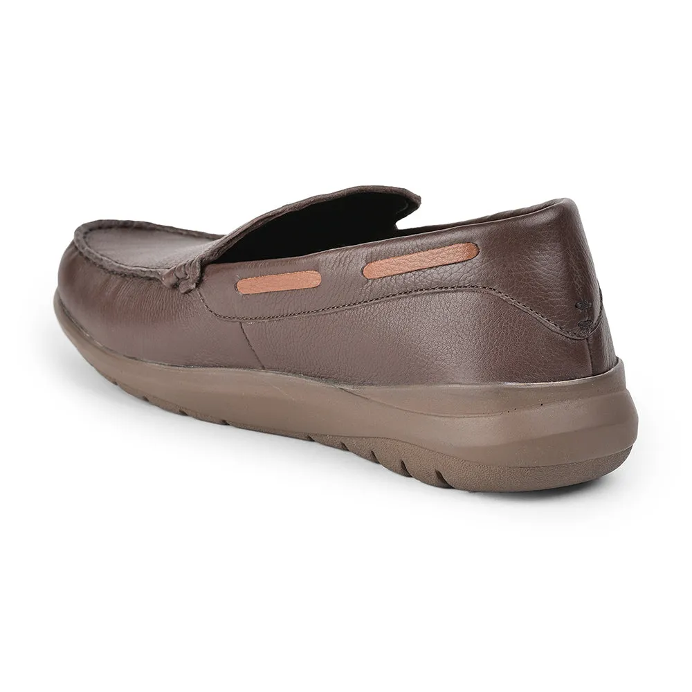 Healers Casual (Brown) Slip-On Shoes For Men SYN-16 By Liberty