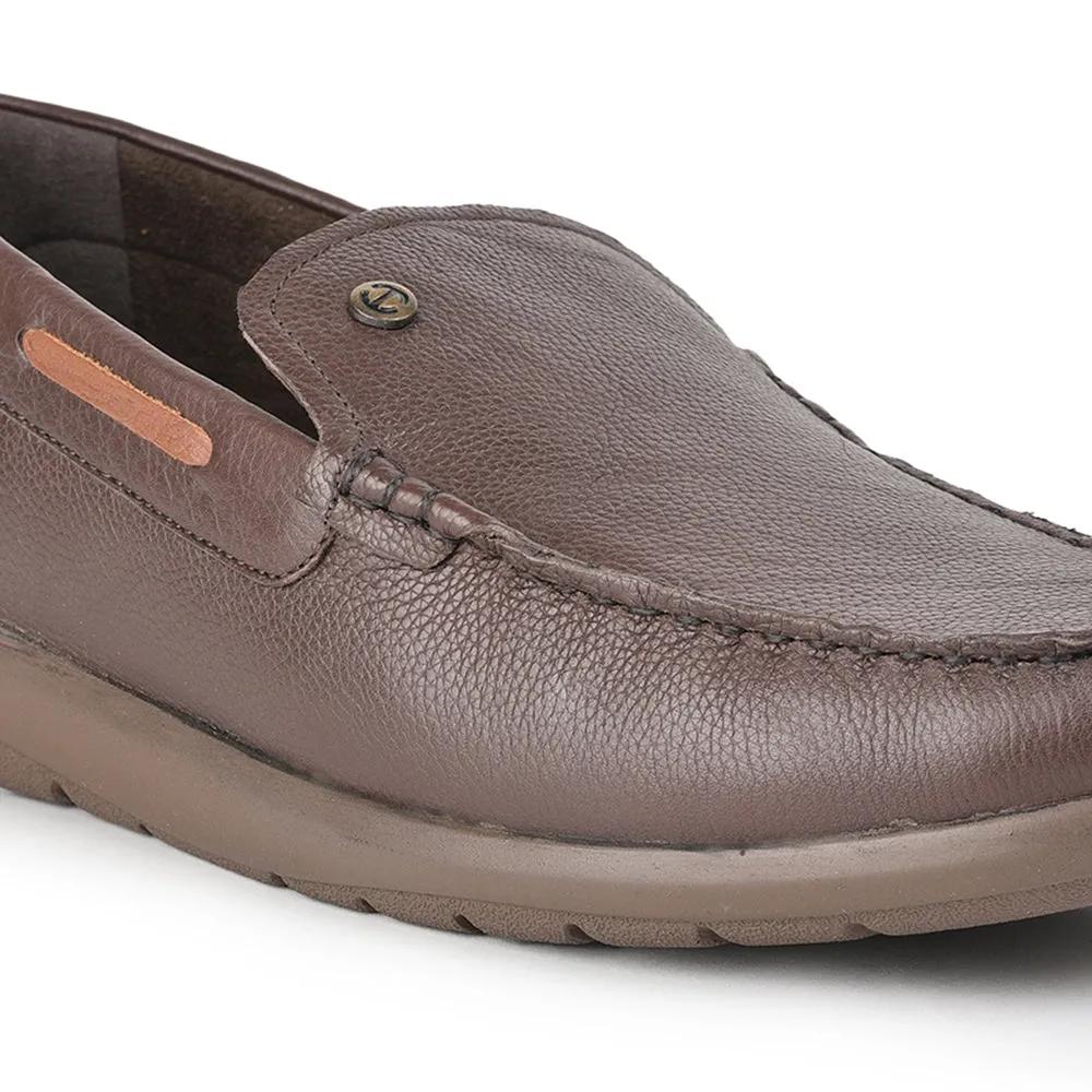 Healers Casual (Brown) Slip-On Shoes For Men SYN-16 By Liberty