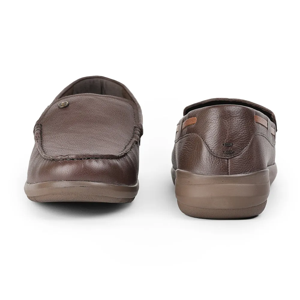Healers Casual (Brown) Slip-On Shoes For Men SYN-16 By Liberty