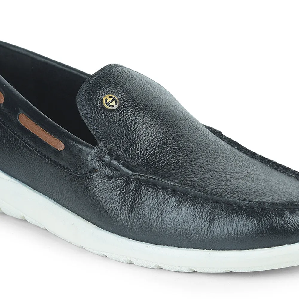 Healers Casual (N.Blue) Non Lacing Shoes For Men SYN-16 By Liberty