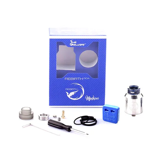 HellVape Rebirth RDA by Mike Vapes - Rebuildable Dripping Atomizer