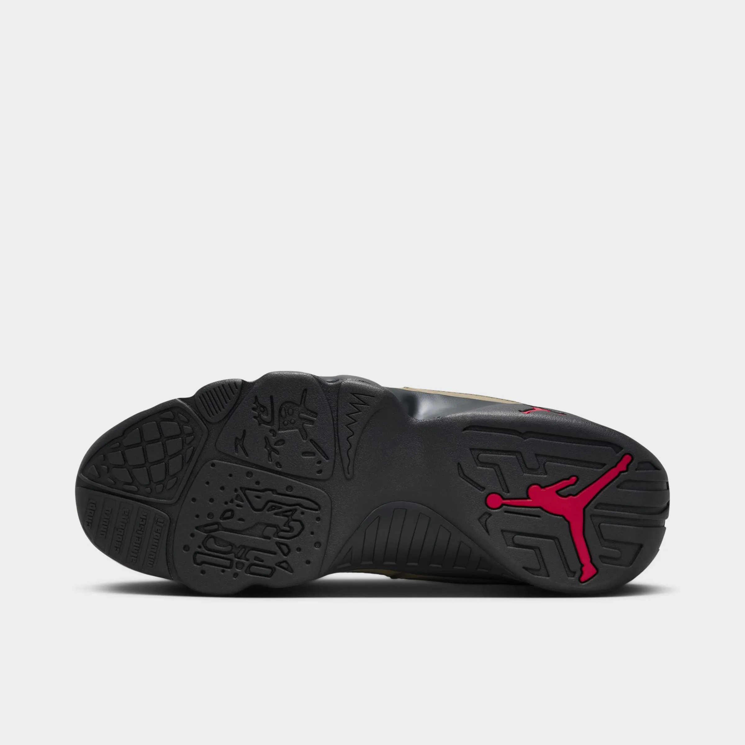 Jordan 9 Retro Black / True Red - Light Olive