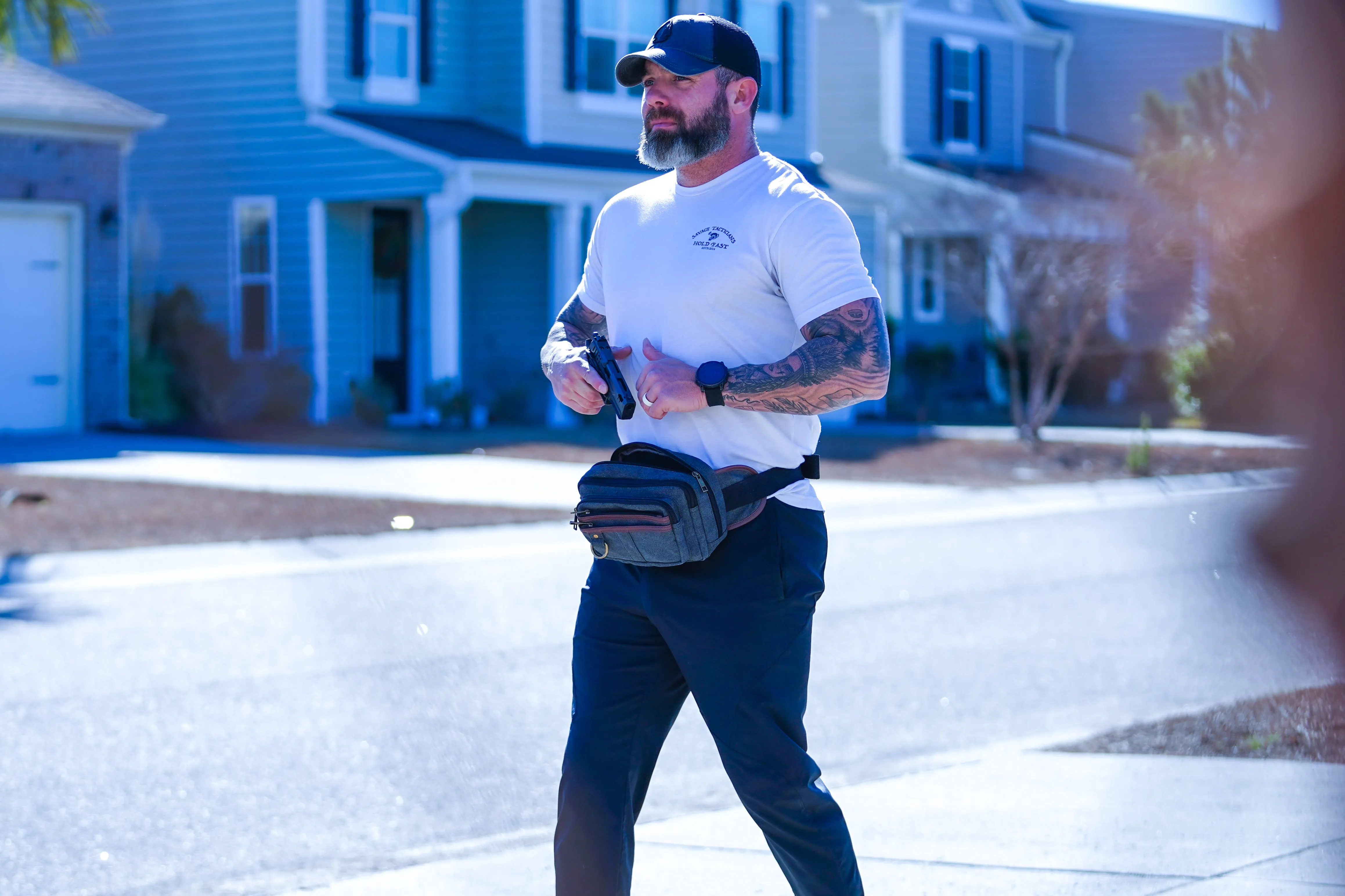 Klamath Unisex Canvas Concealed Carry Waist Bag
