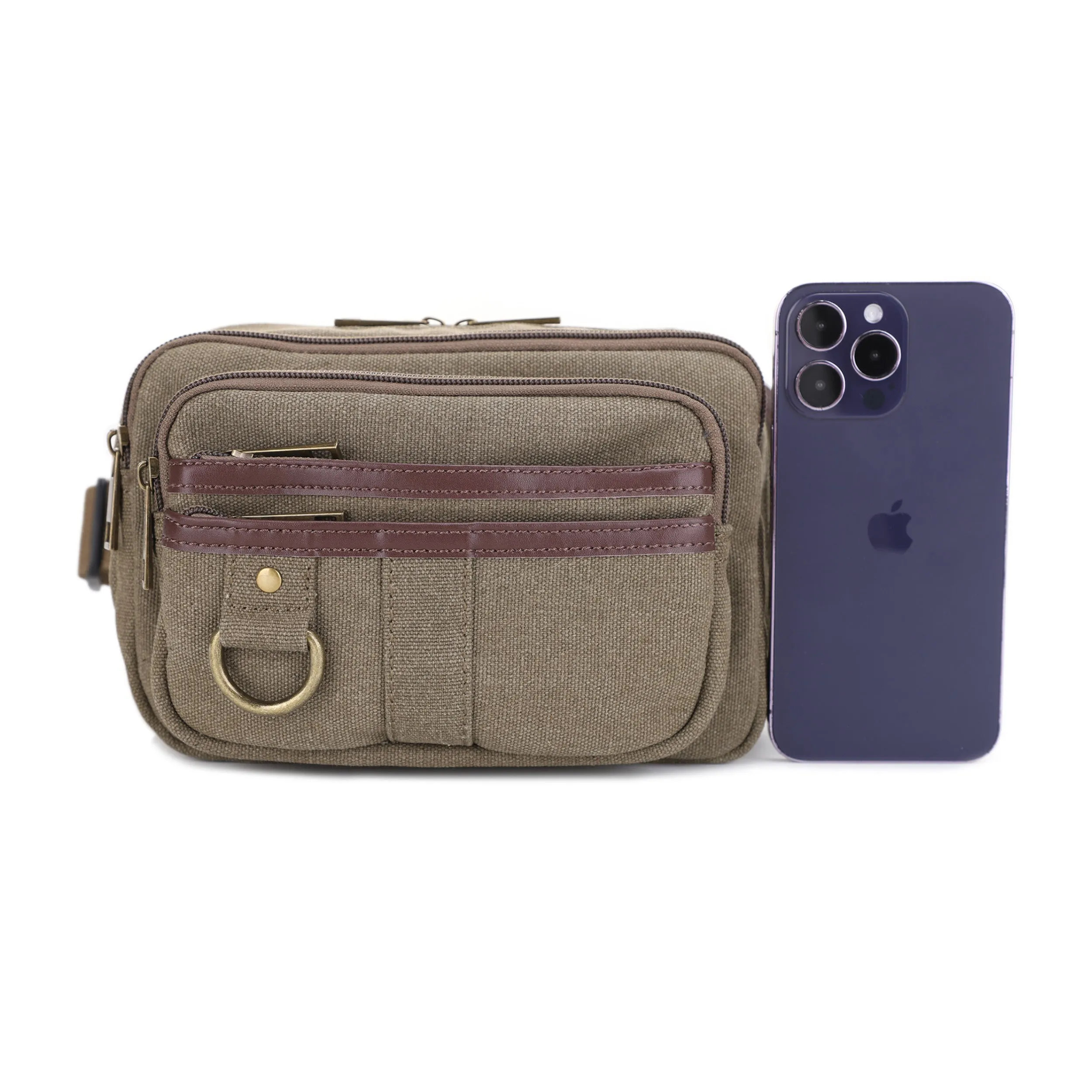 Klamath Unisex Canvas Concealed Carry Waist Bag