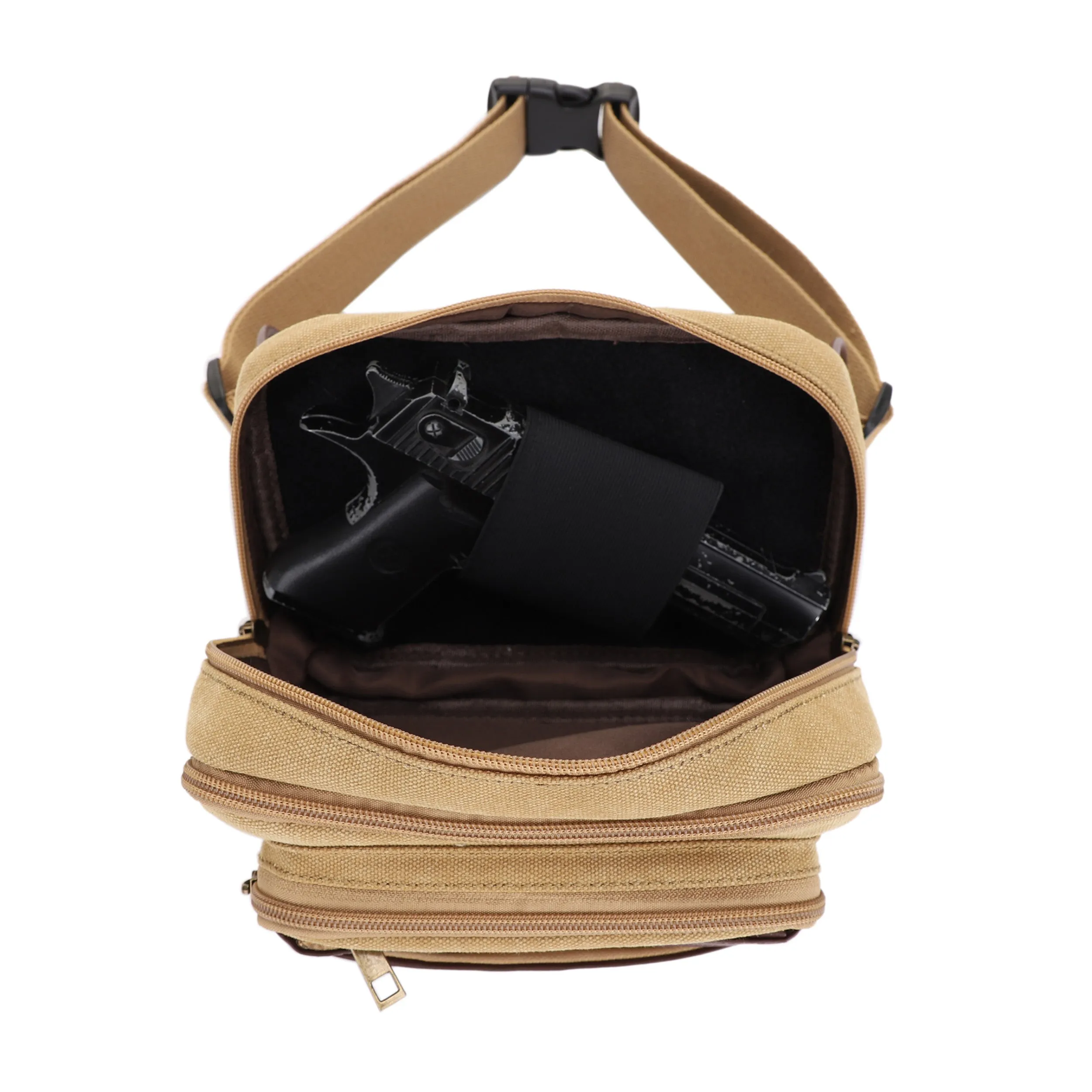 Klamath Unisex Canvas Concealed Carry Waist Bag