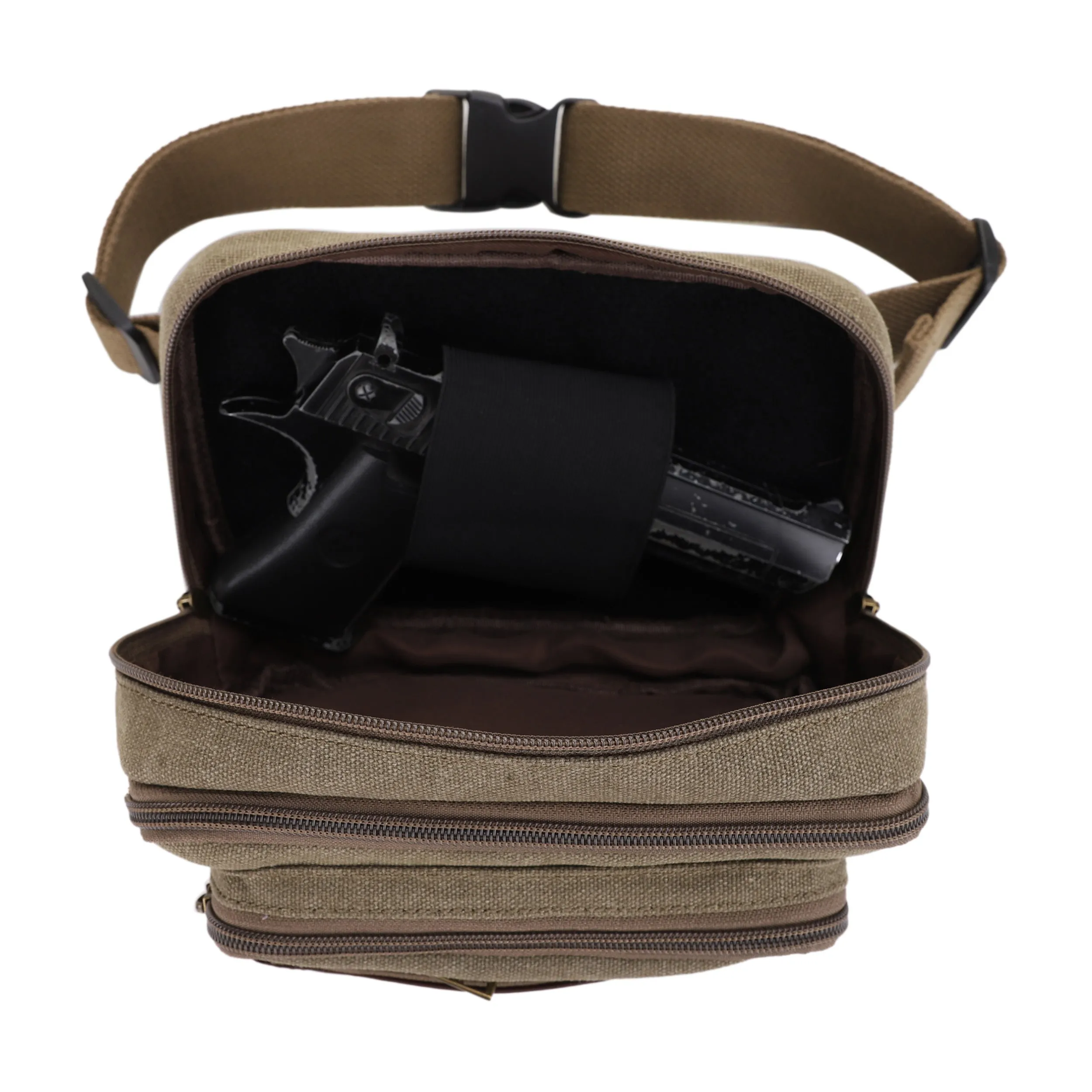 Klamath Unisex Canvas Concealed Carry Waist Bag
