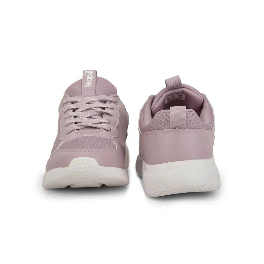 Leap7x Casual Pink Lacing Shoes For Women DAZZLE-1 By Liberty