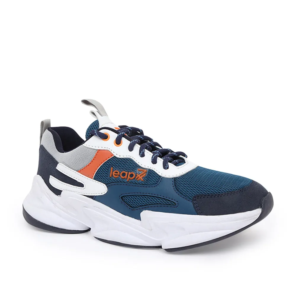 Leap7x Lacing Teal Blue Casual Shoes For Men JOSE By Liberty