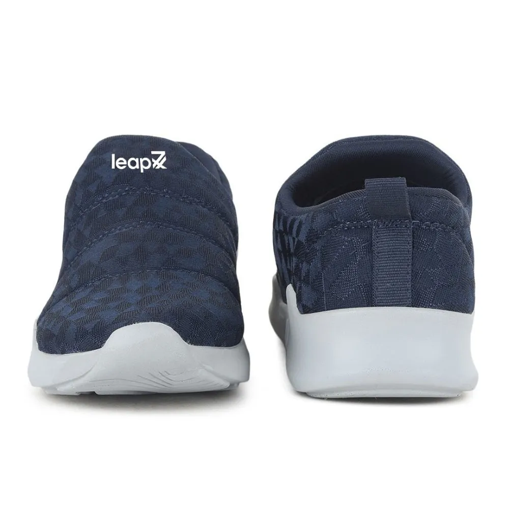 Leap7x Navy Blue Non Lacing Casual Shoes For Women AVILA-96 By Liberty