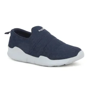 Leap7x Navy Blue Non Lacing Casual Shoes For Women AVILA-96 By Liberty