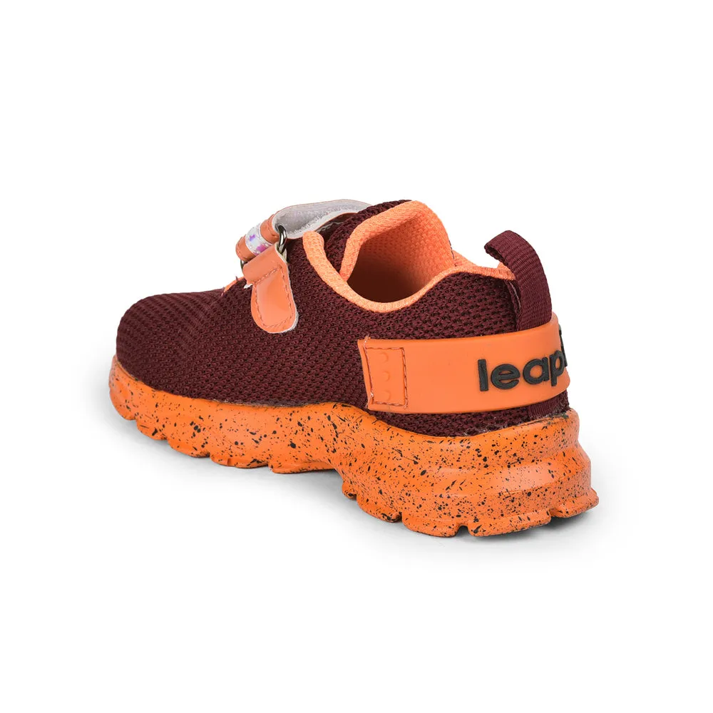 Leap7x Slip-on Casual Shoes For Kids (Maroon) (JEEVA-08) By Liberty