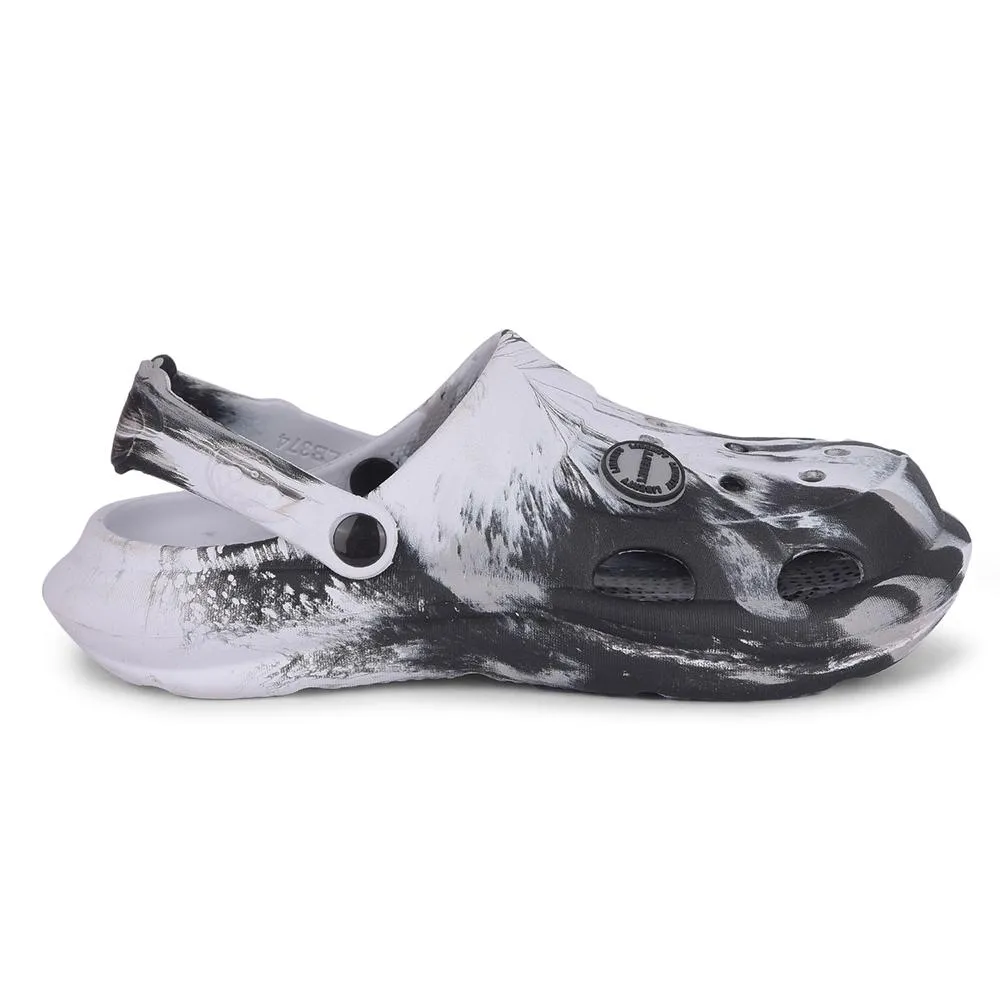 Lucy & Luke Black Slingback Clogs For Kids ALEX-02E By Liberty