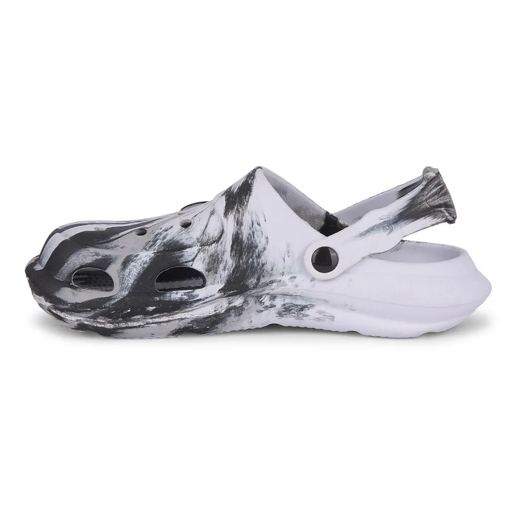 Lucy & Luke Black Slingback Clogs For Kids ALEX-02E By Liberty
