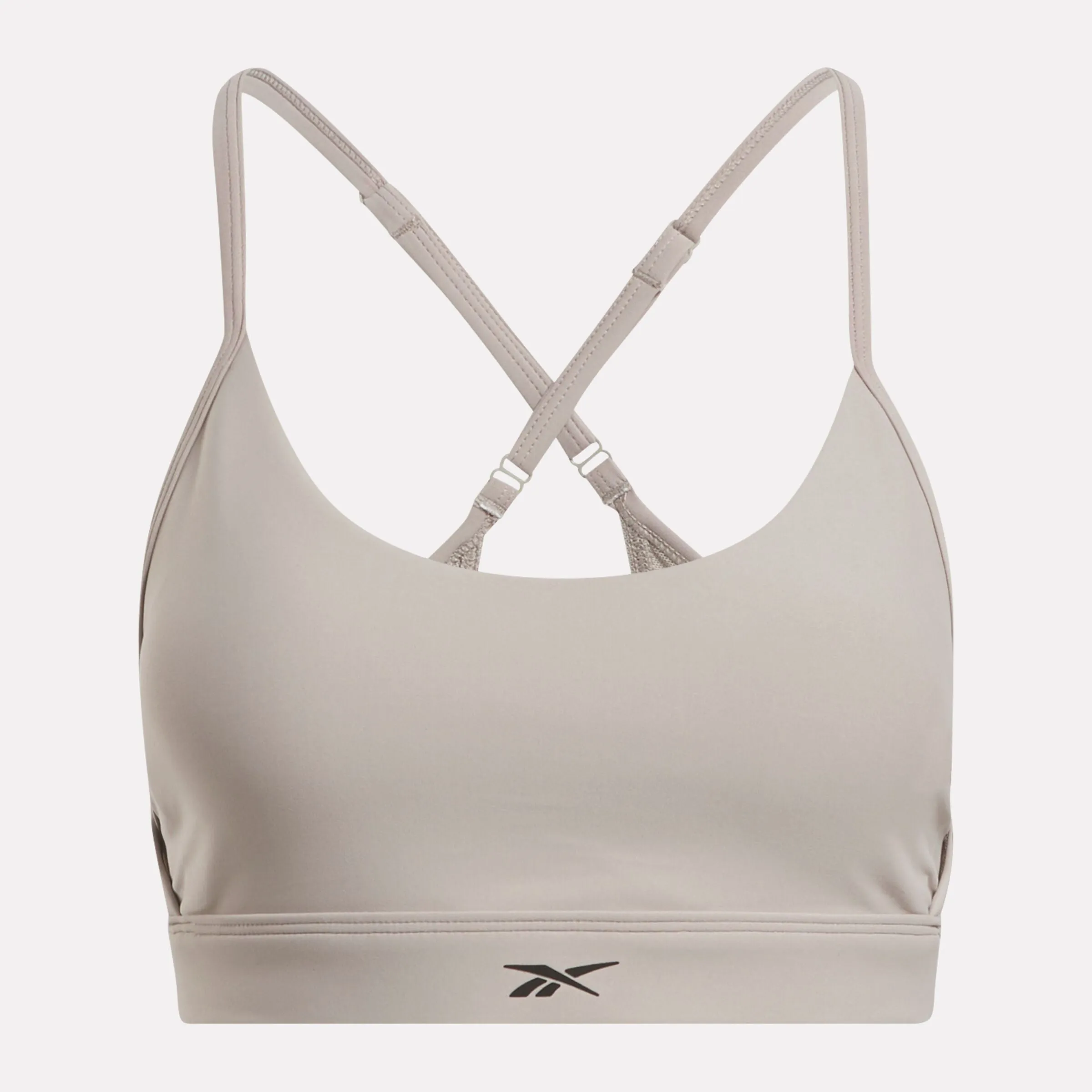 Lux Strappy Sports Bra Ash