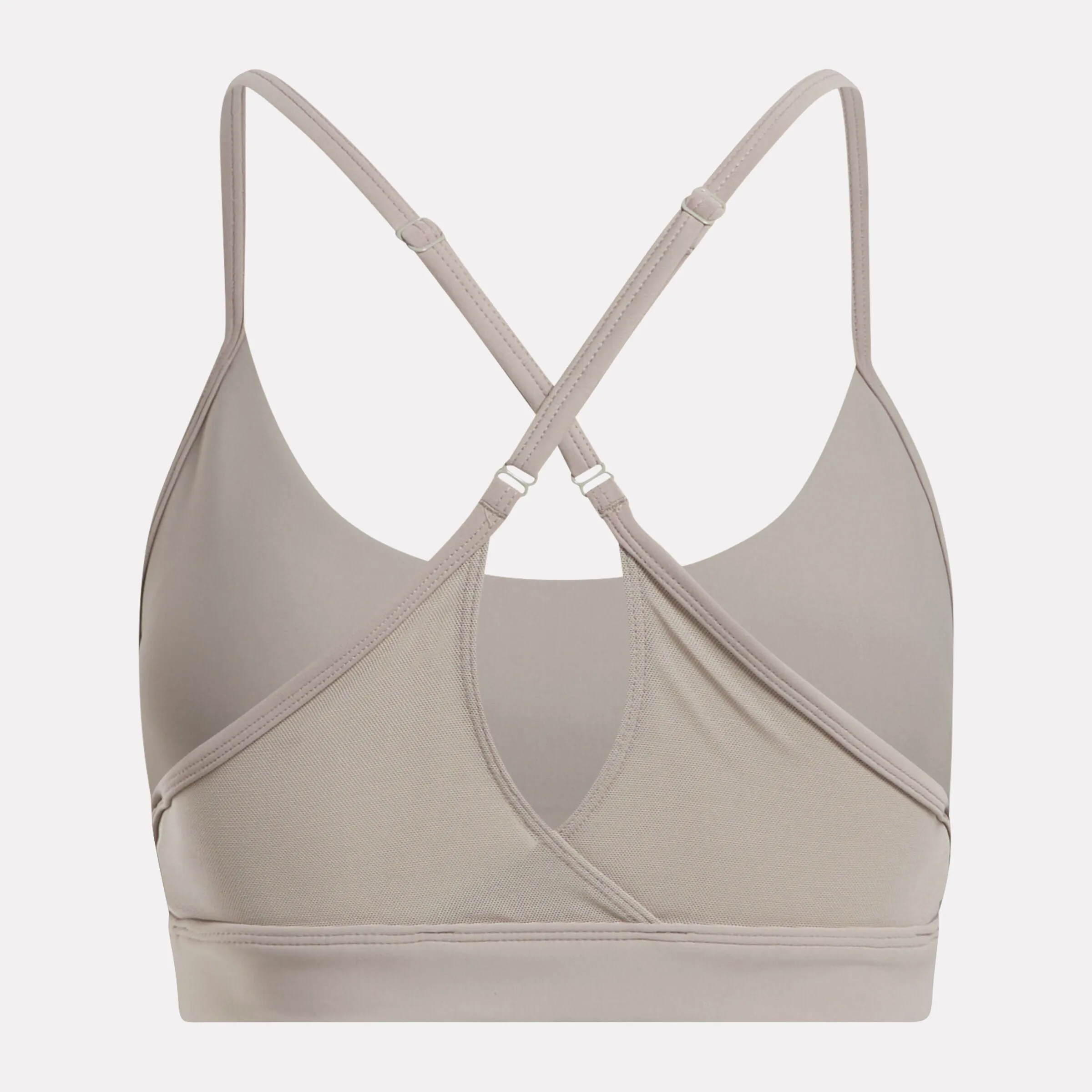 Lux Strappy Sports Bra Ash