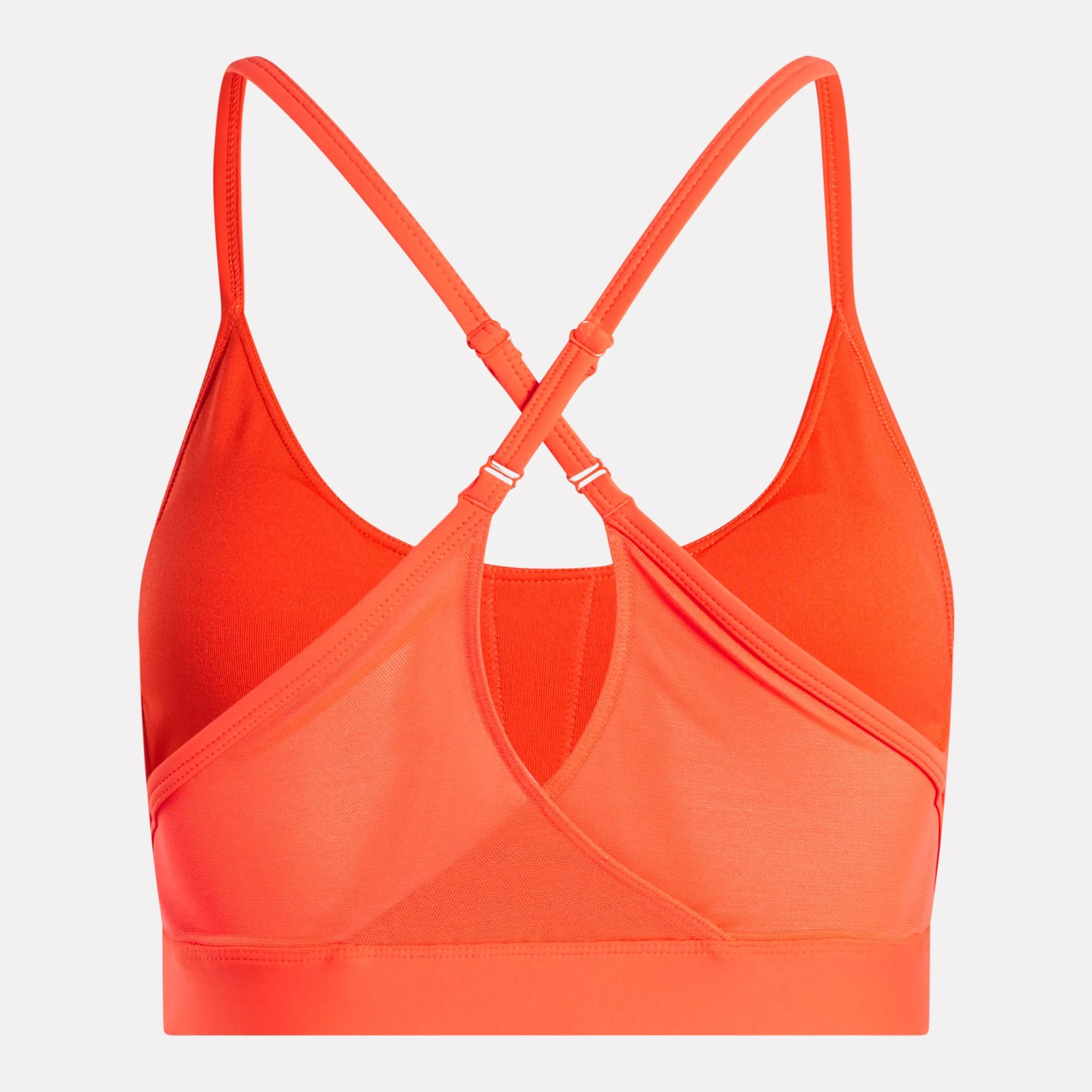 Lux Strappy Sports Bra Energy Red