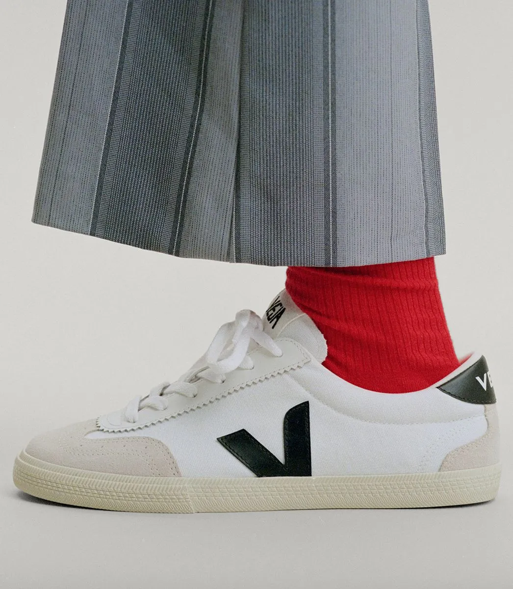 Men's VOLLEY CANVAS WHITE BLACK
