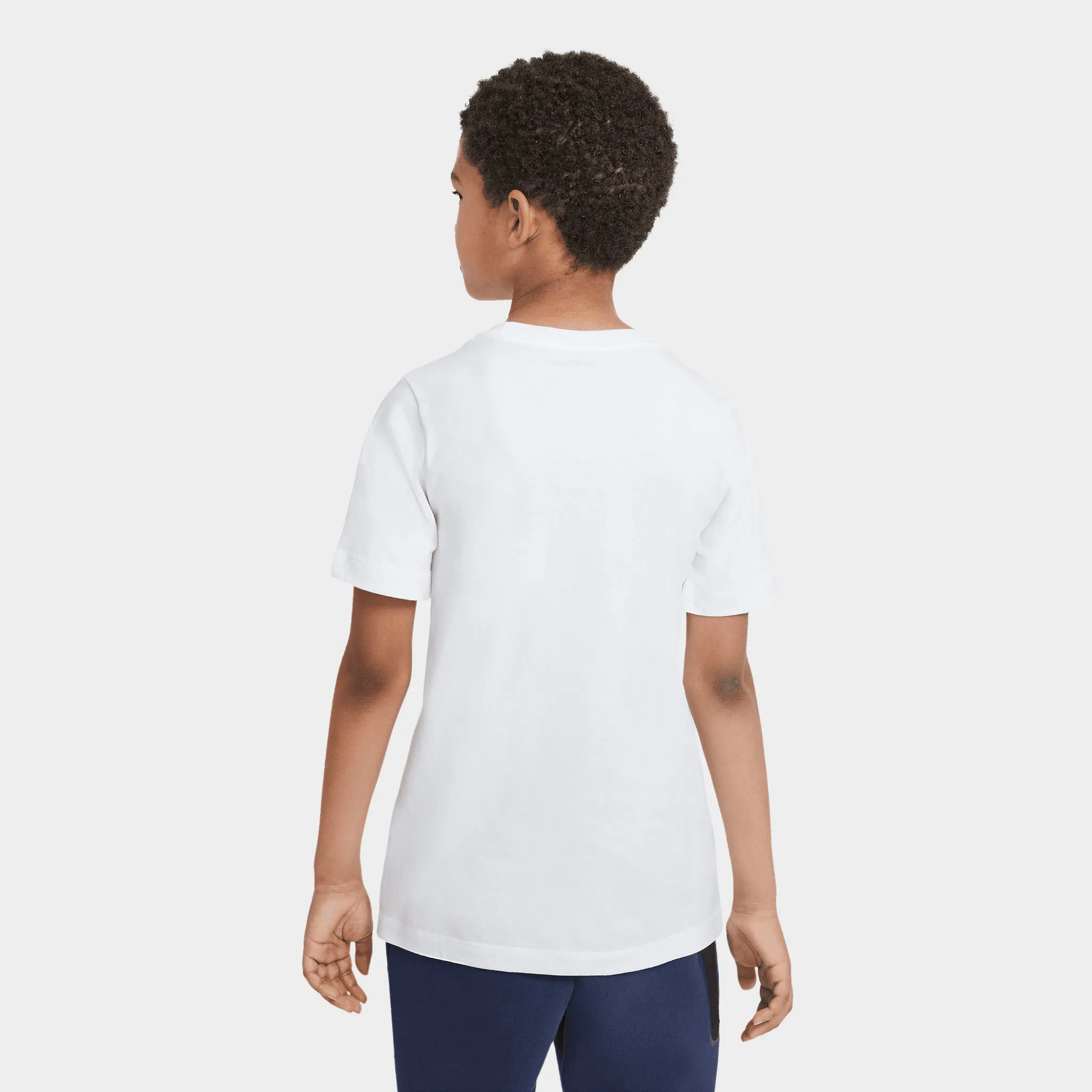 Nike Junior Boys' Sportswear Futura Icon T-shirt White / Obsidian - University Red