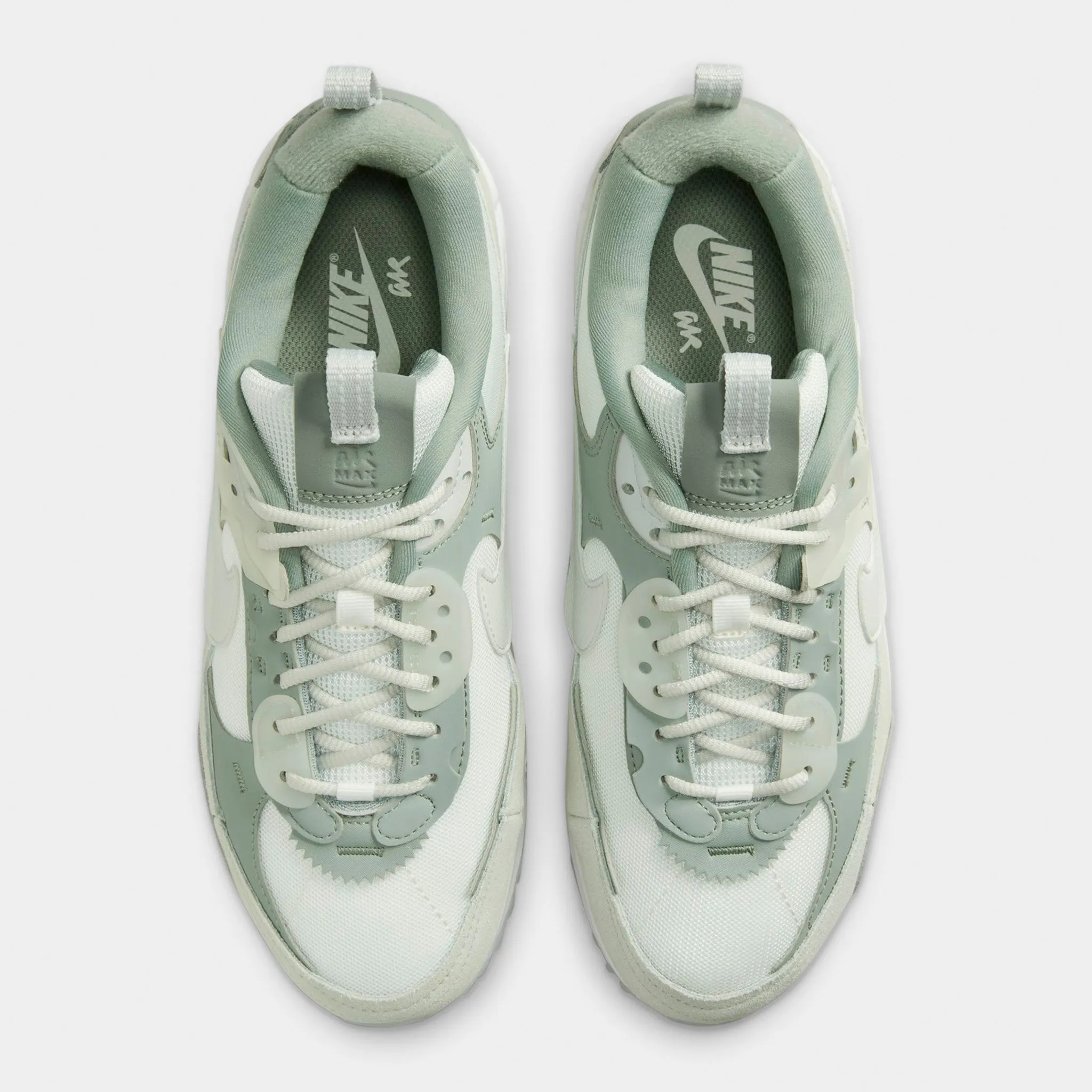 Nike Women's Air Max 90 Futura Summit White / Summit White - Mica Green