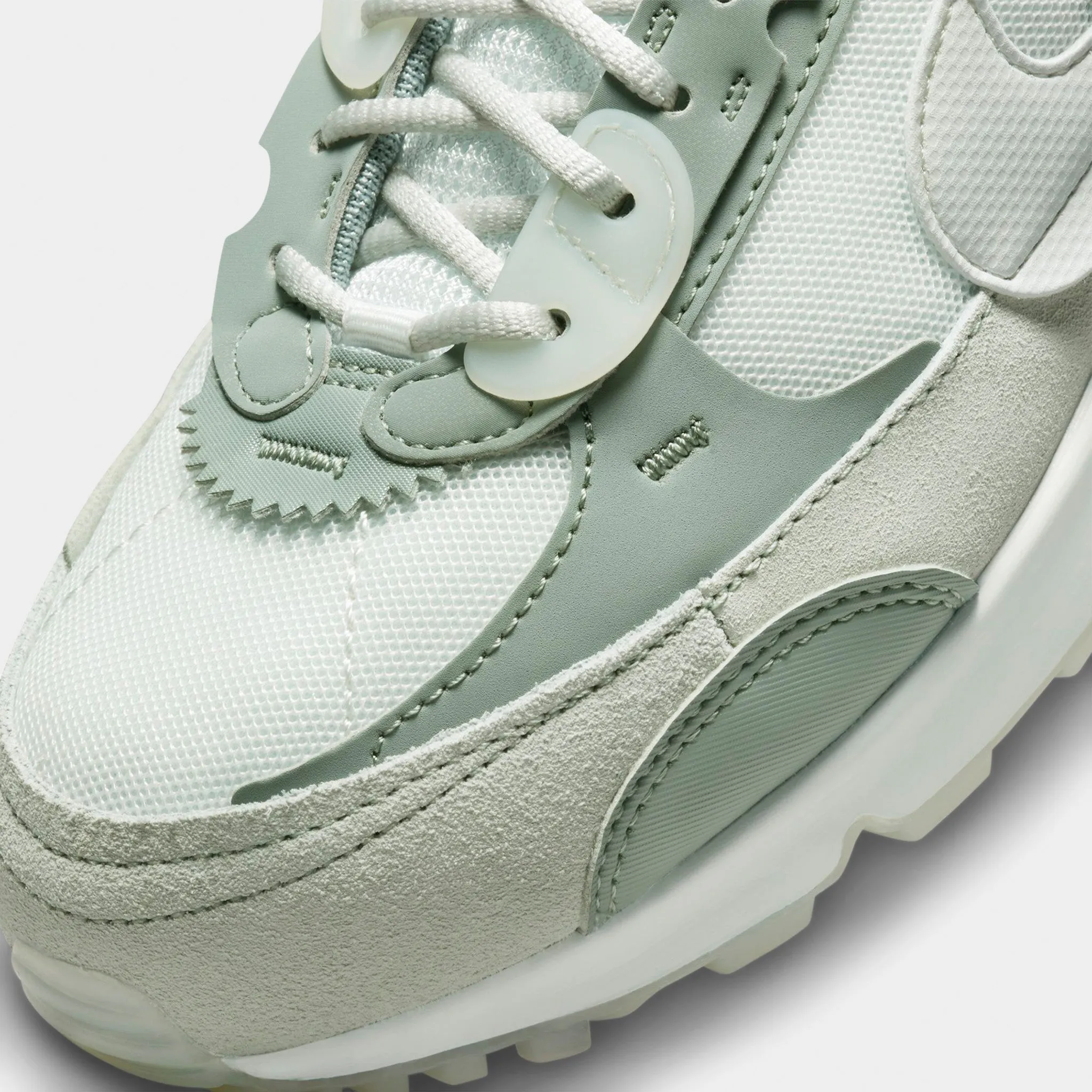 Nike Women's Air Max 90 Futura Summit White / Summit White - Mica Green