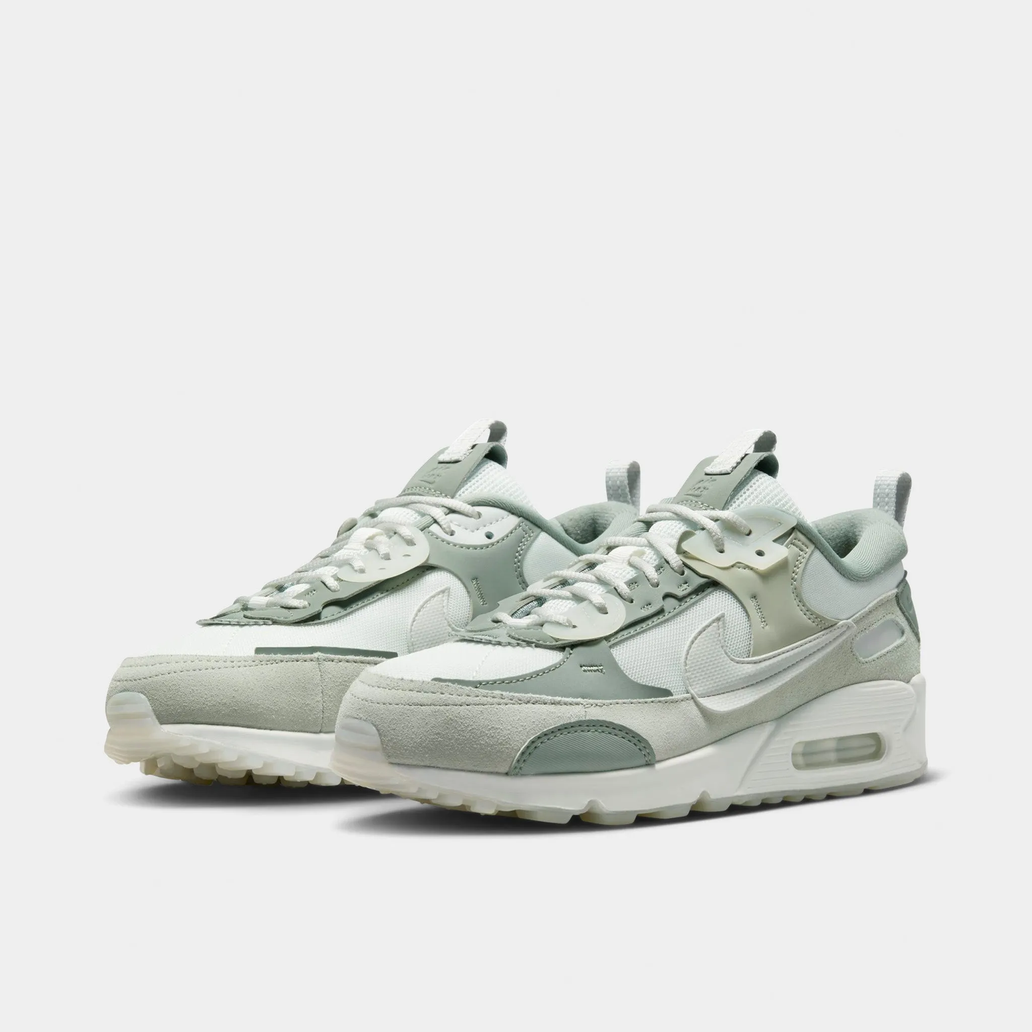 Nike Women's Air Max 90 Futura Summit White / Summit White - Mica Green