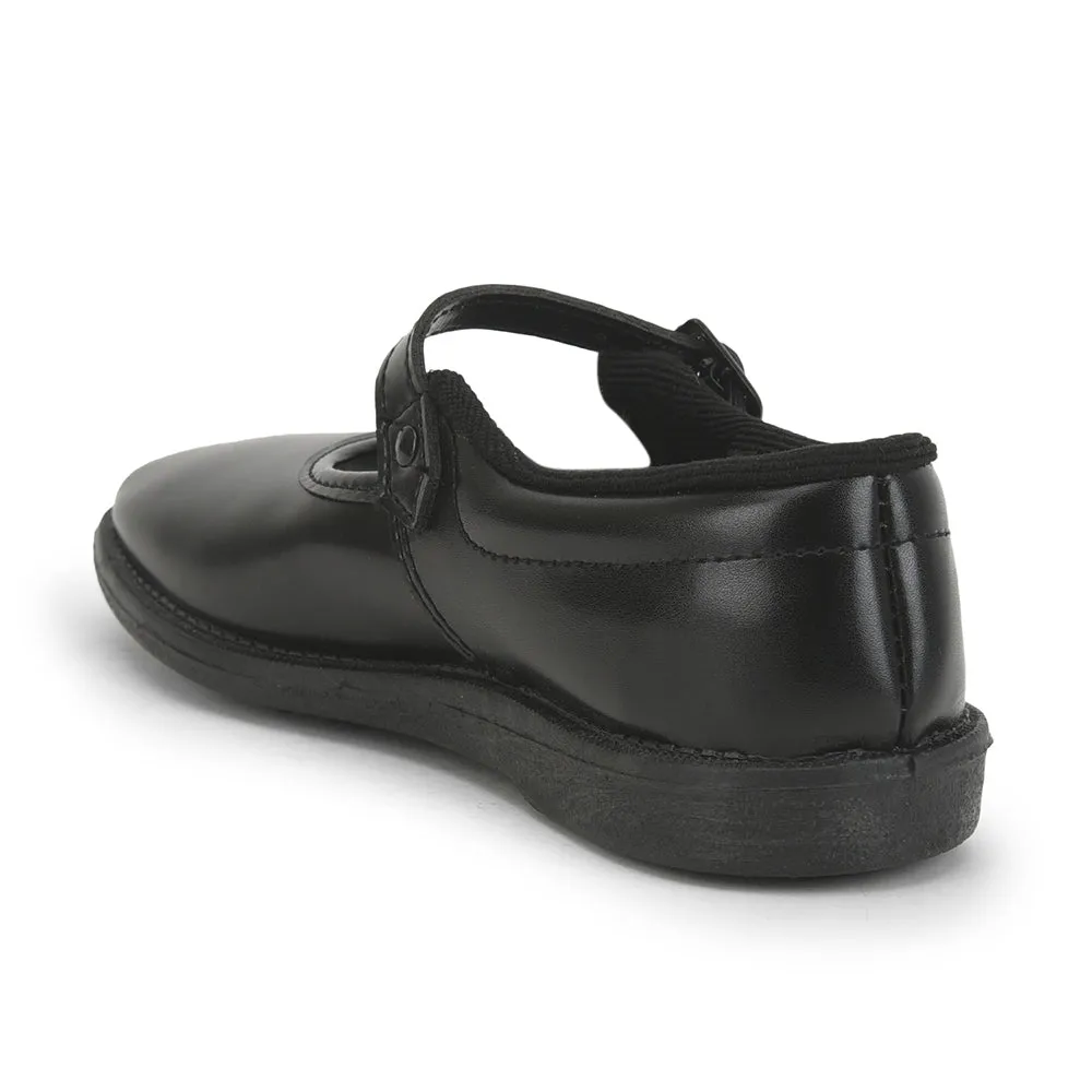 Prefect Black Ballerina Dress School Shoes For Kids S/GIRL (N) By Liberty