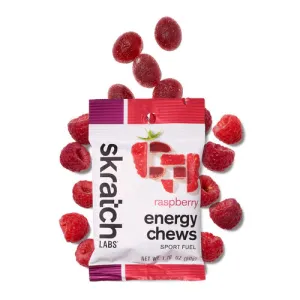 SKRATCH Energy Chews Sports Fuel 50G - Raspberry