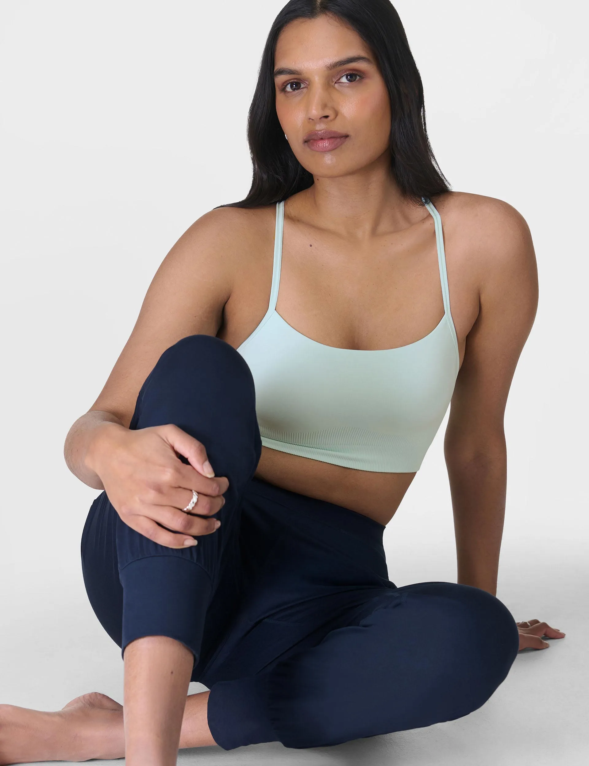 Spirit Restored Yoga Bra - Day Break Blue