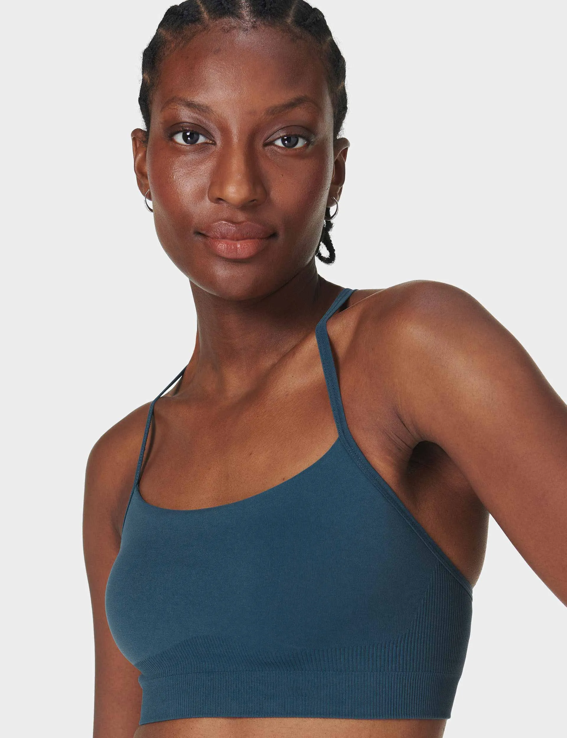 Spirit Restored Yoga Bra - Subdued Blue