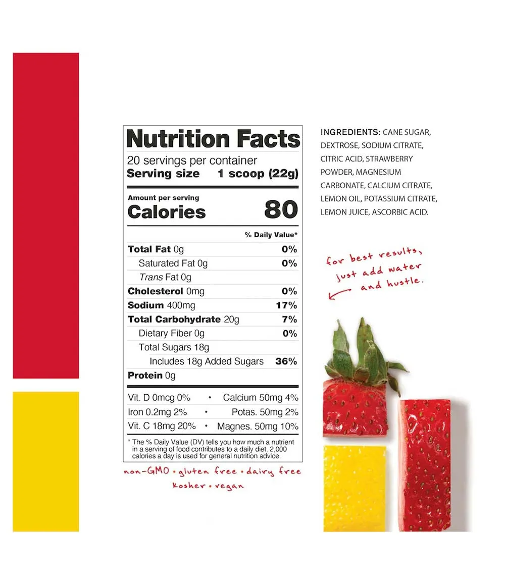 Strawberry Lemonade Sport Hydration