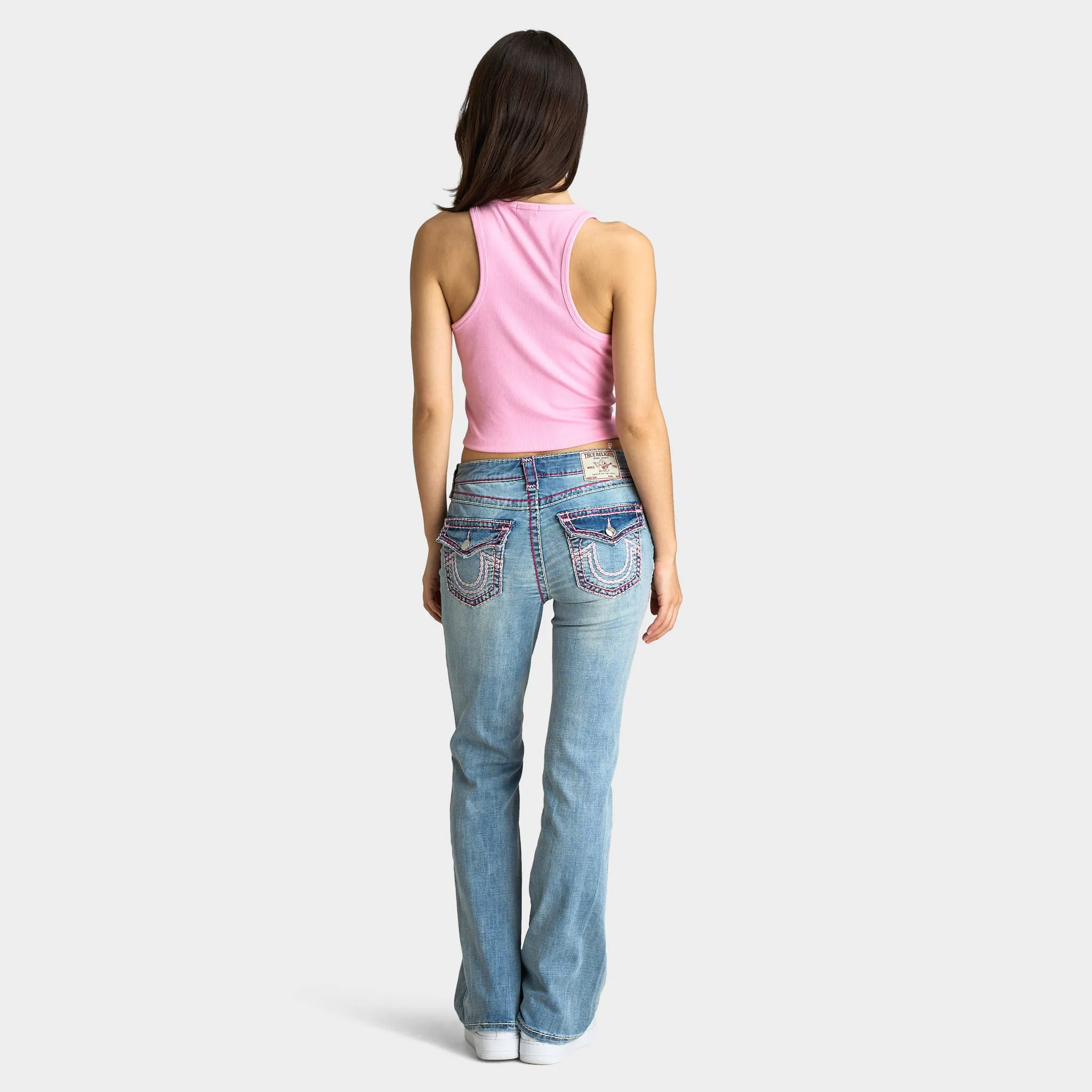 True Religion Women's Buddha Goddess Tank / Prism Pink