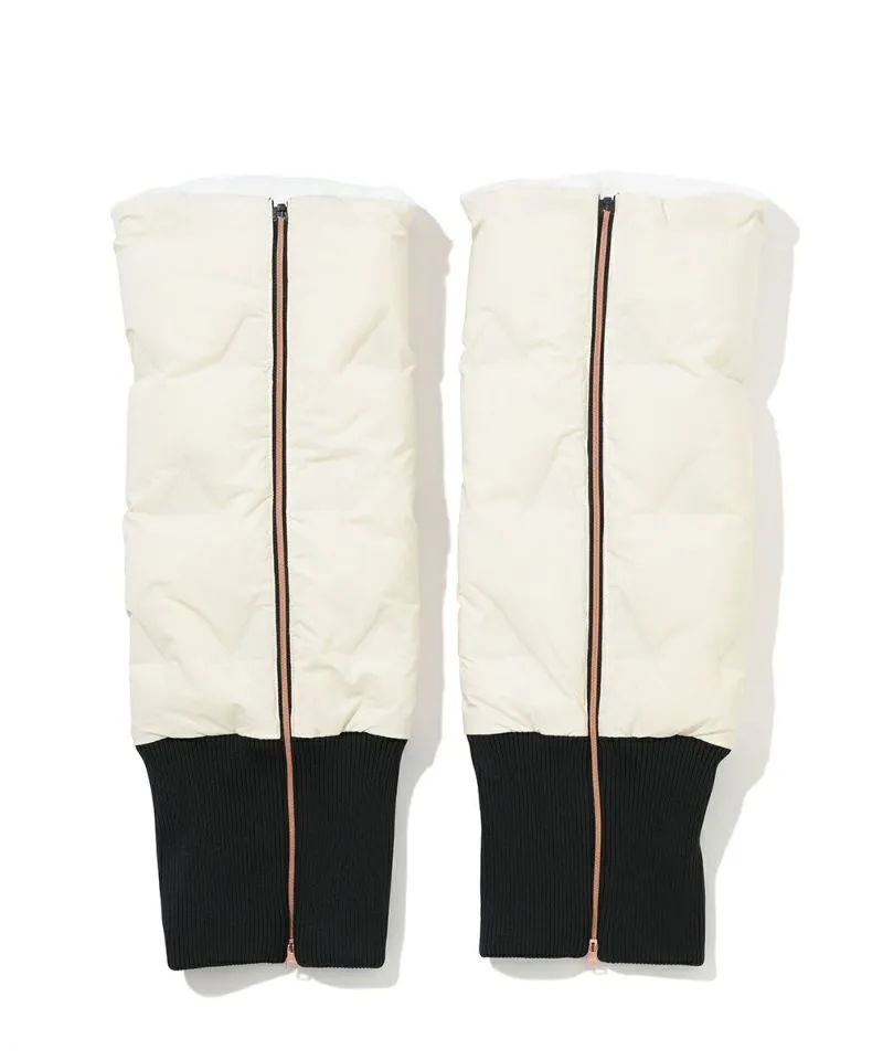 Unisex CD9-KDLW Down leg warmers OFF.WHITE