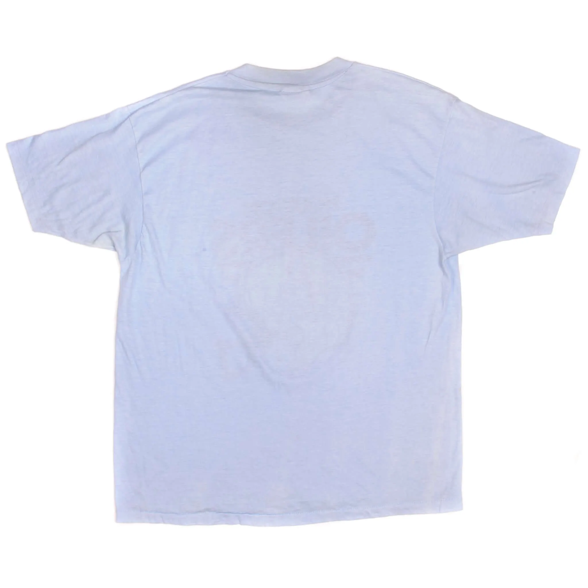 VINTAGE NFL HOUSTON OILERS TEE SHIRT 1970s SIZE MEDIUM MADE IN USA