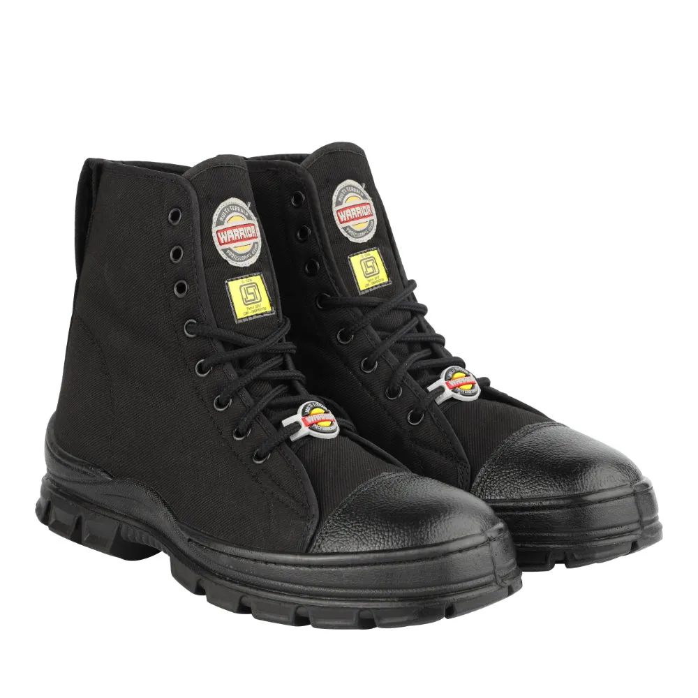 Warrior Black Lacing Defence Jungle Boot for Men 8846 By Liberty