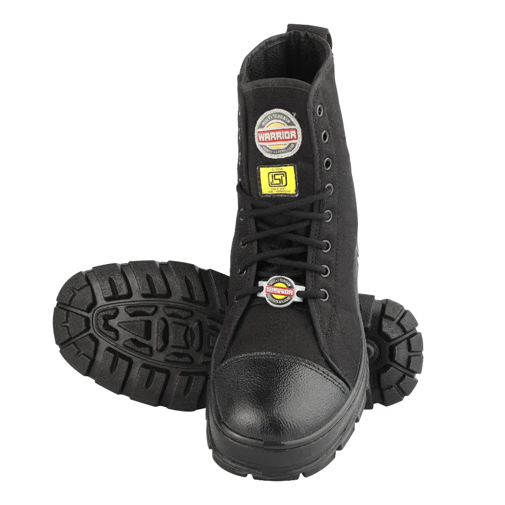 Warrior Black Lacing Defence Jungle Boot for Men 8846 By Liberty